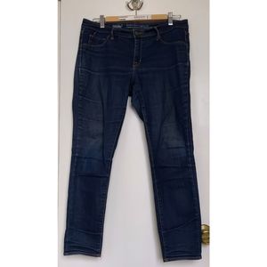 Mossimo Mid Rise Denim Legging Crop